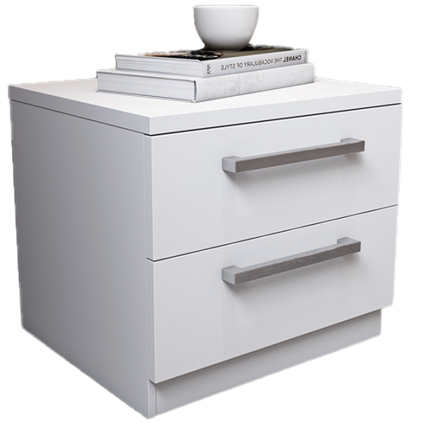Noptiere Mobildor-Lux Standart 42 x 45 x 38/ PAL/ Alb briliant photo 1 Noptiere Mobildor-Lux Standart 42 x 45 x 38/ PAL/ Alb briliant photo 1