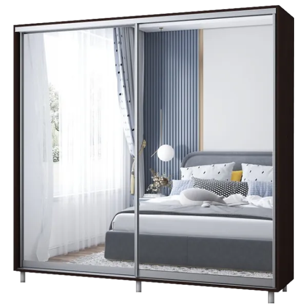 Dulap cupe Mobildor-Lux ARON 2300 2226 230 x 60 x 220 / PAL / Wenghe photo 1
