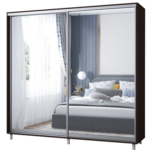 Dulap cupe Mobildor-Lux ARON 2300 2226 230 x 60 x 220 / PAL / Wenghe photo 1