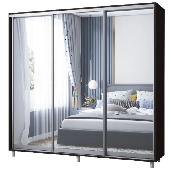 Dulap cupe Mobildor-Lux ARON 2500 2226 250 x 60 x 220 / PAL / Wenghe photo 1