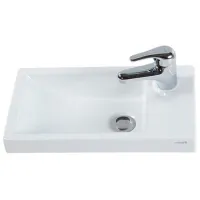 Умывальник Creavit Elmas Прямоугольная/ над прилавком/ Белый