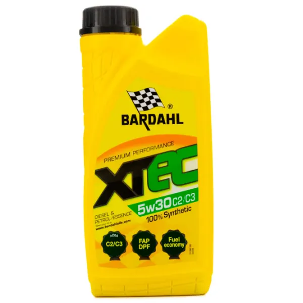 Моторное масло Bardahl 5W30 XTEC C2/ C3 5W-30 1 л синтетическое photo 1