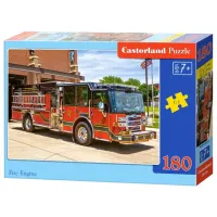 Puzzle 2D Castorland Fire Engine 7+/ Numărul de piese: 180