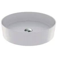 Умывальник Creavit Loop Круглая/ над прилавком/ Белый