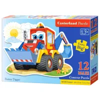 Puzzle 2D Castorland Maxi - Funny Digger 3+/ Numărul de piese: 12