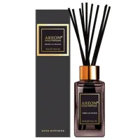 Aromatizator pentru casă Areon Home Perfume Premium Vanilla Black/ 85 ml