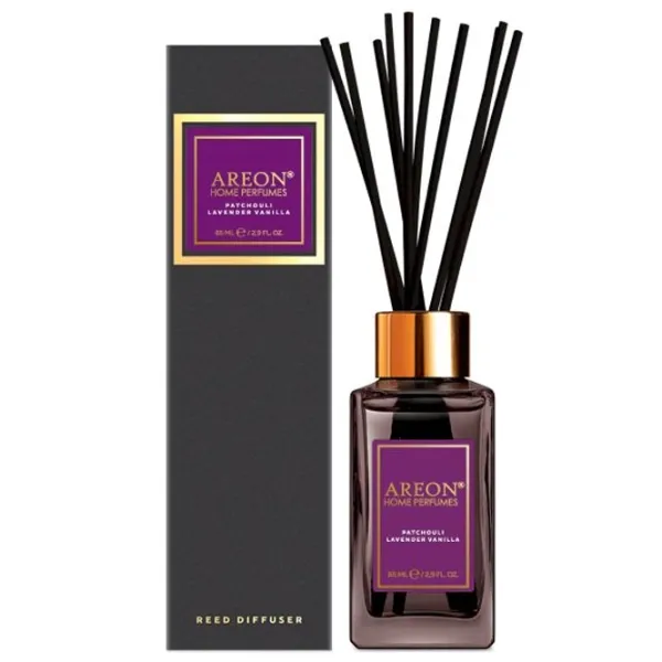 Освежитель воздуха для дома Areon Home Perfume Premium Patchouli Lavender Vanilla/ 85 мл photo 1 Освежитель воздуха для дома Areon Home Perfume Premium Patchouli Lavender Vanilla/ 85 мл photo 1