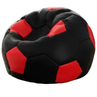 Кресла мешки Bean Bag Mirjan24 Ksante 500 L Кожа/ Полиэстер/ Черный