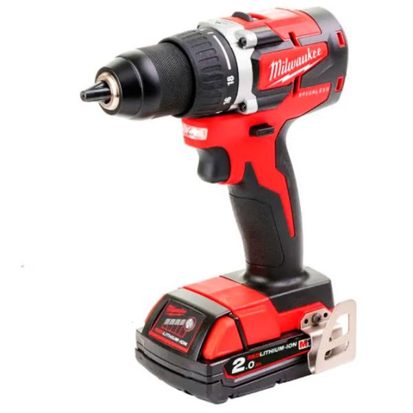Шуруповерт Milwaukee M18CBLDD-202C 500 об/мин photo 1 Шуруповерт Milwaukee M18CBLDD-202C 500 об/мин photo 1