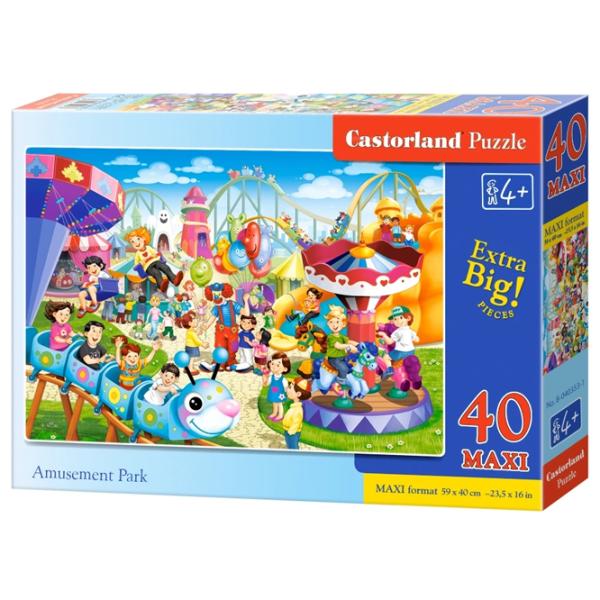 Puzzle 2D Castorland Maxi - Amusement Park 4+/ Numărul de piese: 40 photo 1