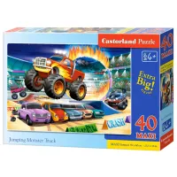Пазл 2D Castorland Maxi - Jumping Monster Truck 4+/ Количество деталей: 40