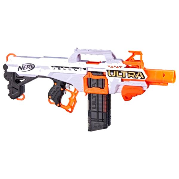 Pistol automat de jucărie Hasbro Nerf Ultra Platinum Select F0959 8+/ Săgeți/ White photo 1