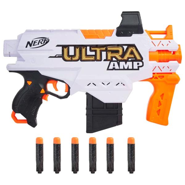 Игрушечный автомат Hasbro Nerf Ultra Amp F0955 8+/ Стрел/ Белый photo 1