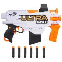Pistol automat de jucărie Hasbro Nerf Ultra Amp F0955 8+/ Săgeți/ White