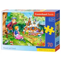 Пазл 2D Castorland Hansel and Gretel 5+/ Количество деталей: 70