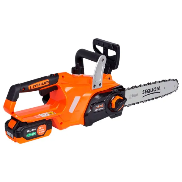 Fierăstrău cu lanţ Sequoia SBC2012BS-EV cu acumulator/ Orange photo 1