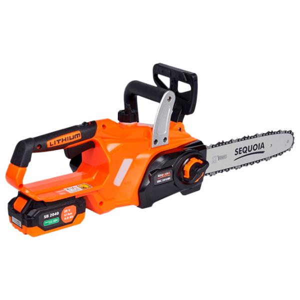 Fierăstrău cu lanţ Sequoia SBC2012BS-EV cu acumulator/ Orange photo 1