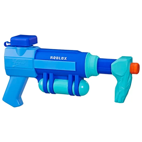 Водяной пистолет Hasbro Nerf Super Soaker Roblox Car Crushers 2: Freeze Ray F3781 8+/ Вода/ Синий photo 1