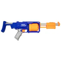Pistol de jucărie Icom Poland Soft Bullet 7157344 4+/ Săgeți/ Blue