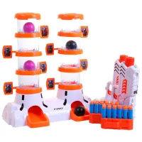 Pistol de jucărie Icom Poland Space Wars 7162741 4+/ Săgeți/ White