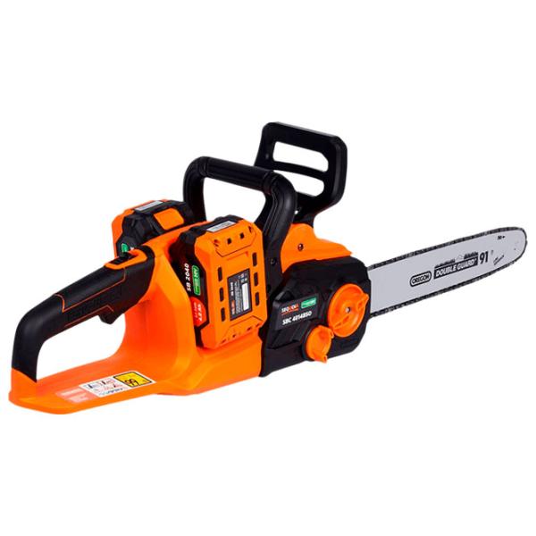 Fierăstrău cu lanţ Sequoia SBC4014BSO-E2W cu acumulator/ Orange photo 1