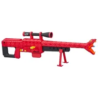 Pistol automat de jucărie Hasbro Nerf Roblox Zombie Attack Viper Strike F5483 8+/ Săgeți/ Red