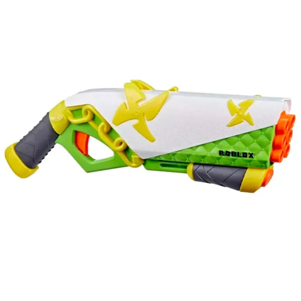 Pistol automat de jucărie Hasbro Nerf Roblox Ninja Legends Shadow Sensei F5485 8+/ Săgeți/ White photo 1