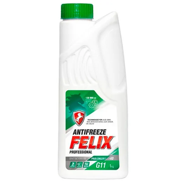 Антифриз Felix Prolonger 1002500240 1 л Зелёный photo 1