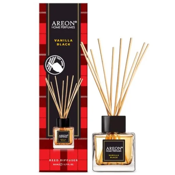 Освежитель воздуха для дома Areon Home Perfume Vanilla Black/ 50 мл photo 1