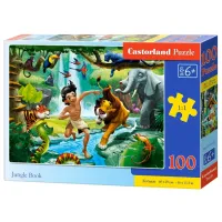 Puzzle 2D Castorland Jungle Book 6+/ Numărul de piese: 100