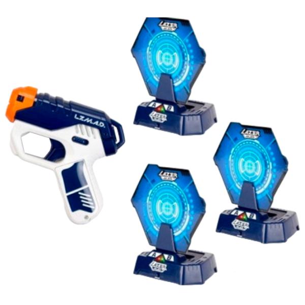 Набор лазерных пистолетов Lazer M.A.D. Pop-Up Target Ops 86877 6+/ Лазер/ Синий photo 1