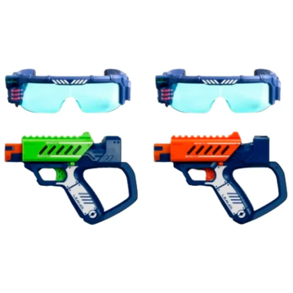 Set pistoale laser Lazer M.A.D. Battle Ops: V-Specs Edition 86878 6+/ Laser/ Blue photo 1 Set pistoale laser Lazer M.A.D. Battle Ops: V-Specs Edition 86878 6+/ Laser/ Blue photo 1