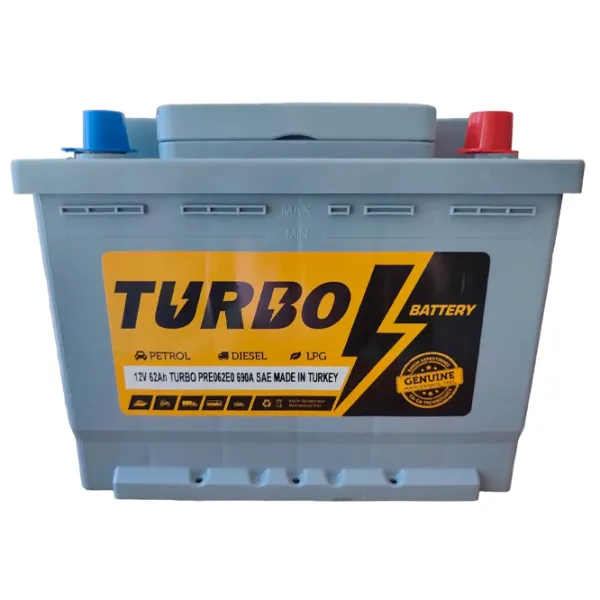 Авто аккумулятор Turbo 62 Ah EFB Start Stop 690 A photo 1 Авто аккумулятор Turbo 62 Ah EFB Start Stop 690 A photo 1