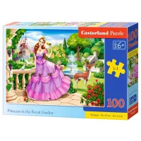 Puzzle 2D Castorland Princess in the Royal Garden 6+/ Numărul de piese: 100