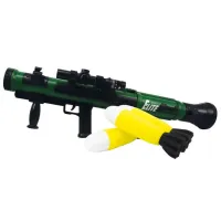 Pistol automat de jucărie Icom Poland RPG Grenade Launcher GA055742 3+/ Rachete/ Green