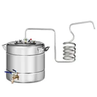 Aparat de țuică Dobryi jar Fenix Dachnii Econom 20 l Pe plită, încălzitor detașabil