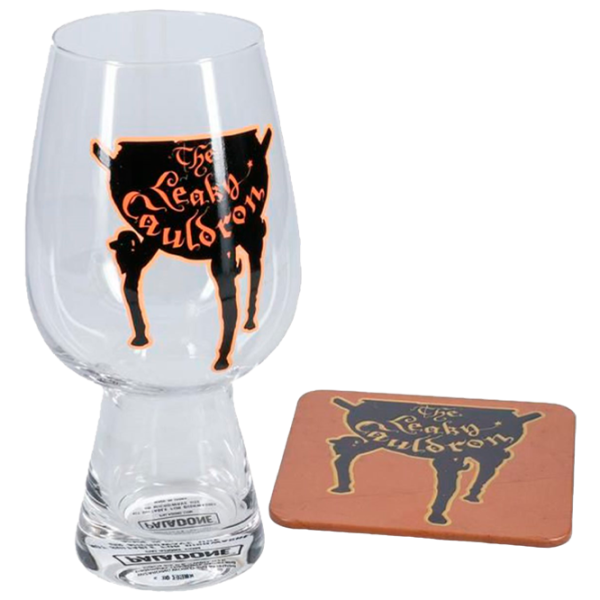 Чашка Paladone Гарри Поттер Leaky Cauldron Glass and Coaster  photo 1