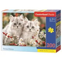 Puzzle 2D Castorland Persian Kittens 7+/ Numărul de piese: 200