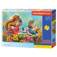 Puzzle 2D Castorland Snack Time 7+/ Numărul de piese: 200