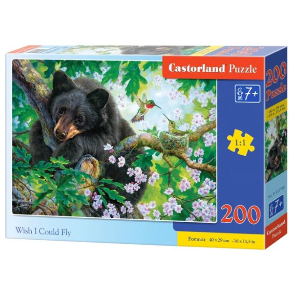 Puzzle 2D Castorland Wish I Could Fly 7+/ Numărul de piese: 200 photo 1