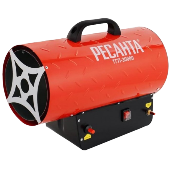 Тепловая пушка на газе Resanta ТГП-30000 3000 Вт/ 100 м²/ 1000 м³/ ч photo 1