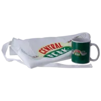 Cană și șorț Paladone Friends Central Perk 300 ml