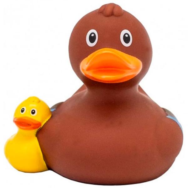 Игрушка для купания Lilalu Mummy Duck 2206 3+/ Коричневый photo 1
