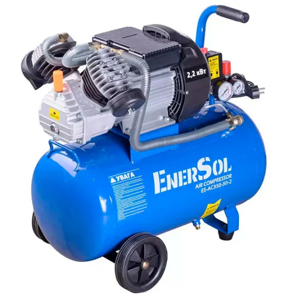 Компрессор Enersol ES-AC350-50-2 электрический/ Поршневой photo 1