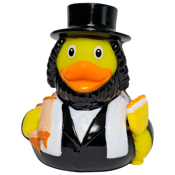 Игрушка для купания Lilalu Rabbi Duck 2036 3+/ Черный photo 1