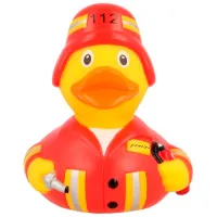 Игрушка для купания Lilalu Firefighter Duck 1828 3+/ Красный