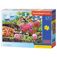 Пазл 2D Castorland Lazy Sunday 7+/ Количество деталей: 200