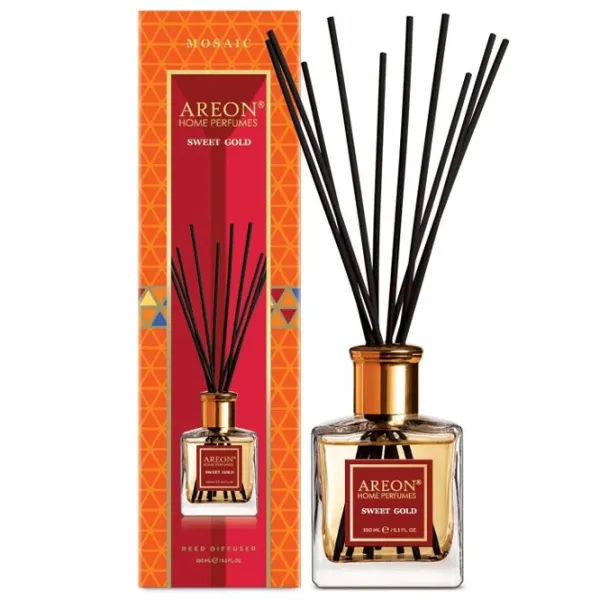 Aromatizator pentru casă Areon Home Perfume Mosaic Sweet Gold/ 150 ml photo 1 Aromatizator pentru casă Areon Home Perfume Mosaic Sweet Gold/ 150 ml photo 1