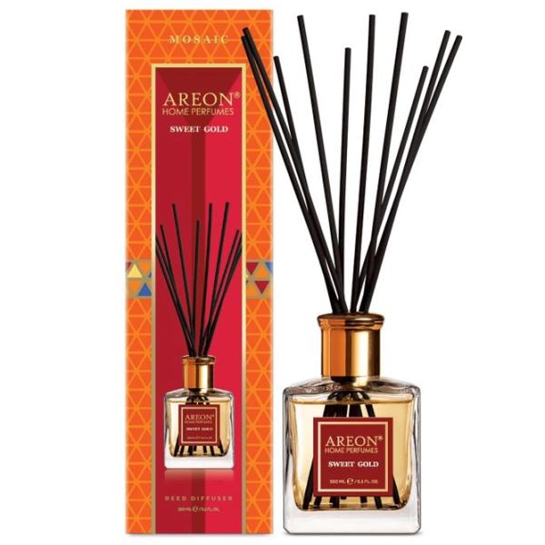 Aromatizator pentru casă Areon Home Perfume Mosaic Sweet Gold/ 150 ml photo 1 Aromatizator pentru casă Areon Home Perfume Mosaic Sweet Gold/ 150 ml photo 1