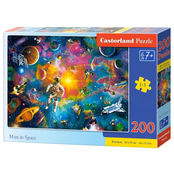 Puzzle 2D Castorland Man in Space 7+/ Numărul de piese: 200 photo 1